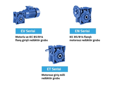 E Serisi Redüktör