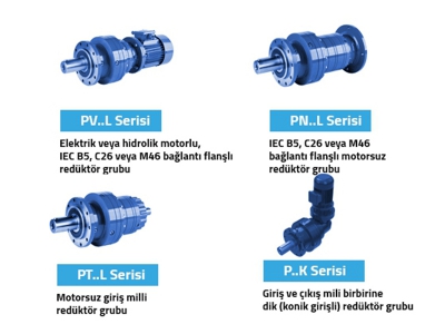 P Serisi Redüktör